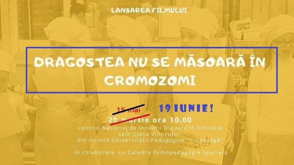 „Dragostea nu se măsoară în cromozomi.” Se lansează un film documentar dedicat persoanelor cu sindrom Down din Moldova