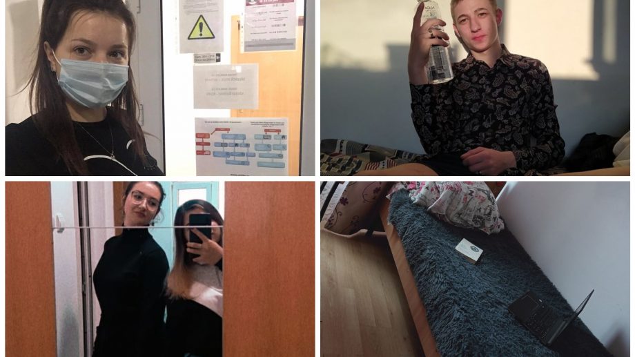 Opt studenți din Moldova ne povestesc cum e viața pe timp de pandemie în căminele românești