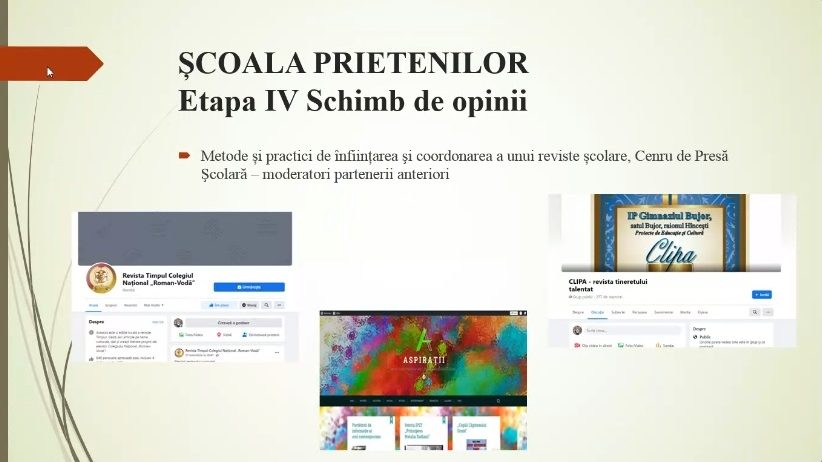 Mai mulți elevi și cadre didactice din Moldova, România și Ucraina au discutat despre educația mediatică