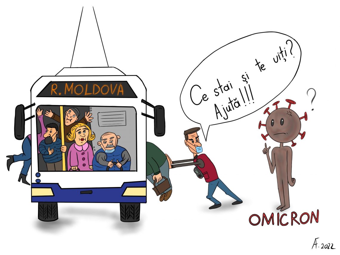 (foto) Patru caricaturi care ilustrează atitudinea față de pandemia COVID-19 în Moldova