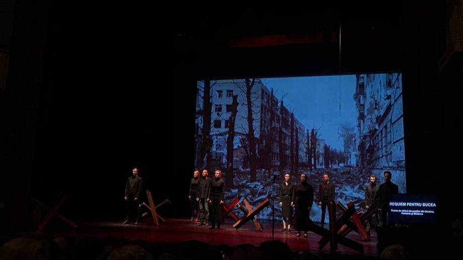 (foto) Requiem pentru Bucea, un spectacol-manifest pentru pace